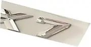 NPZPTFVFNR Letter Number Emblem Fit for BMW X7 Trunk Model Name Badge Car Styling Refitting Sticker Chrome Silver(Chrome Silver)