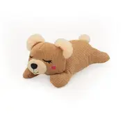 Zippypaws Snooziez Bear Shhhqueaker Dog Toy