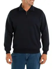[Breakaway] Zed Snowy Mt Fleece Half Zip Sweat