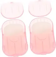 BESPORTBLE Travel Soap Paper Sheets 2 Boxes Disposable Soap Paper for Hiking Camping and Travel