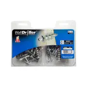 Cobra 4.0mm Zinc WallDriller Anchor Screws/Bits - 50 Pack