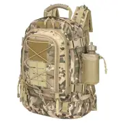 Large Tactical Backpack for Men Military Backpack with DIY System for Camo