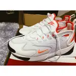 韓國代購 NIKE ZOOM 2K 黑白色 淡紫色 淡橙色 AO0354-100