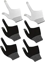 KITANDOVE 3 Pairs Anti-sweat Gaming Gloves: Ultra-thin Touchscreen Finger Sleeves - Phone And Tablet Supply - Enhanced Precision For Long Gaming