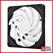 SilverStone FN123 120mm Slim Case Fan - White