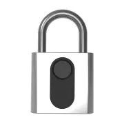 GS40F Smart Fingerprint Padlock USB Rechargeable IP65 Waterproof Anti-Theft Security Padlock Luggage Case Backpack Lock
