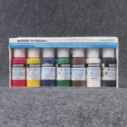 Badger Air-Opaque Primary Set 701 Colorfast Air Brush Colors Sealed Package