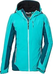 [killtec] Women's Functional Outdoor Jacket with Hood and Zip-Off Snow Guard