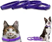 4 Pcs Calming Collars for Cats and Dogs Cat Calming Collar for Anxiety Efficient Relieve Anxiety and Stress Pet Deworming Collar Adjustable Collar Anti Lice Fleas Ticks Pet Supplies