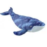 Whale Blue Soft Plush Toy 18"/46cm Stuffed Animal NEW WILD REPUBLIC