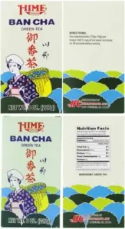 Hime Ban Cha Green Tea, 8-Ounce Boxes (Pack of 4)