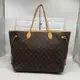 [二手] LOUIS VUITTON LV M40157 原花NEVERFULL GM 大號肩背包