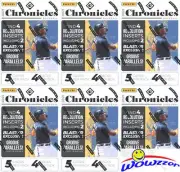 (6) 2021 Panini Chronicles Baseball EXCLUSIVE Sealed Blaster Box-GROVE PARALLELS