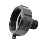 Reliable Sealing IBC Tote Tank Adapter 2 Fine Thrd to 2 NPTx Garden Hose