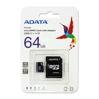 在飛比找有閑購物優惠-ADATA Premier microSDXC 64G記憶卡