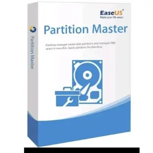 EaseUS Partition Master Pro  專業版-2台永久授權永久更新