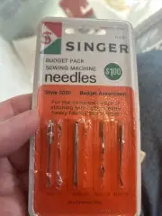Singer Sewing Machine Needles 2020 Heavy Duty Size 11 (1) Size 14 (2) Size 18 (1