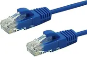 CAT6A Ethernet Patch Cable | UTP | 28AWG | LSZH | Blue, Yellow, Green, White, Black | 0.25M to 5M (White, 0.25 Meters)