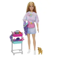 在飛比找momo購物網優惠-【Barbie 芭比】職業體驗系列-髮型師組合