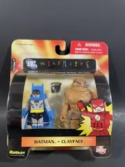 DC MINIMATES BATMAN AND CLAYFACE FIGURE 2-PACK JUSTICE LEAGUE NEW