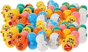 ERINGOGO 60pcs Mini Tumbler Animal Party Favors for Goodie Bag Fillers Desktop Decoration Fun and Safe Miniature for Birthday Celebrations Random Color
