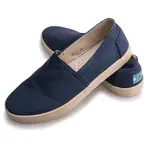 【29.5CM】TOMS 男 深藍色 AVALON SNEAKER CANVAS 舒適 休閒鞋 平底鞋 懶人鞋 樂福鞋