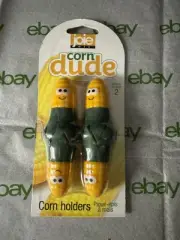 Joie Corn Dude Corn On The Cob Skewers Holders Brand New Pack Of 4 Free Shipping