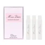 DIOR 迪奧 MISS DIOR 花漾迪奧淡香水針管1ML (3入組)