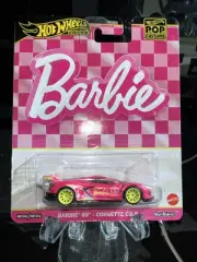 ~‘24 Hot Wheels Premium~Pop Culture~Barbie 65th Corvette C8.R~