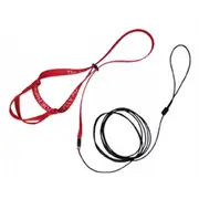 The Aviator Bird Safety Harness & Leash w/ DVD Red XS