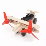 Twin Engine Plane DIY Science Kit Kids/Children Birthday Educational Gift STEM