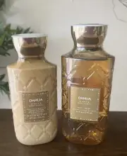 Bath & Body Works Dahlia Body Wash & Body Lotion