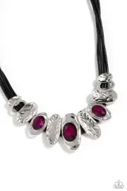 Paparazzi SLIDING SPLENDOR Pink Necklace NWT