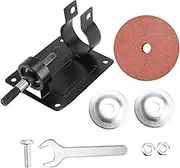 COHEALI 1 Set Electric Drill Grinder Base Metal Jade Jewelry Polishing Support Fixing Rack for Electric Drill with Grinding Wheel Durable and Wear Resistant Compact for Easy Storage