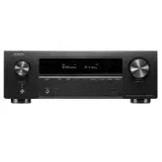 Denon 8K video and 3D audio 7.2-channel AVR Receiver. AVRX1800HBKEA