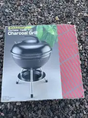 Outdoor Center Vintage Charcoal Mini Grill 14” Round