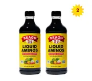 Bragg Gluten-Free Liquid Aminos Soy Protein Seasoning 16 fl oz x 2 bottles