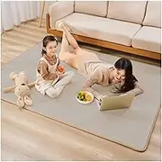 Heated Floor Mat Under Desk Movable Graphene Floor Heater for Area Rugs, Multiple Temperature Adjustable, Timer and Overheat Protection