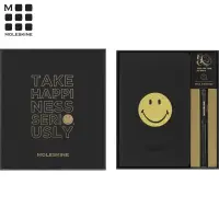 在飛比找博客來優惠-MOLESKINE SMILEY筆記本xKAWECO鋼珠筆禮