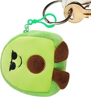 [Generic] Avocado Plush Purse - Plush Cartoon Purse, Change Holder | Soft Plush Cartoon Purse, Cute Fruit Shaped Purse, Small Avocado Plush Bag, Fashion Avocado Coin Pocket for, Green, Siehe Beschreibung, See