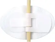 4 Pieces Catheter Stabilization Device Leg Band Holder Sticker Breathable Foam Anchor Hook and Loop Adhesive