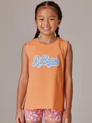 Running Bare Replay Muscle Tank -Girls Activewear