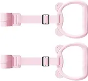 Baby Pull up Rings - Cot Hangable Rings - Training Tool with Handle Grip Cot Accessories for Walking Practice Yard Play Daycare