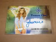2015 Benchwarmer JASMINE DUSTIN Treasure Chest #36 Blue Foil Auto/5 IRON MAN 2