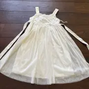 Speechless Girls 14 NWT Cream Sequin Tulle Fancy Party Wedding Dress