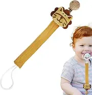 Pacifier Holder Clip, Toddler Nipple Strap Clip, Animal Shapes Anti-Lost Toddler Pacifier Clips Toddler Nipple Strap for Pacifier, Teether, Hiccup Towel