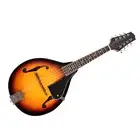 8-String Basswood Sunburst Mandolin Musical Instrument with Rosewood W8S7