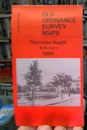 MAP OF Thornton Heath & Norbury 1894: London Sheet 149.2 NEW 9780850549317