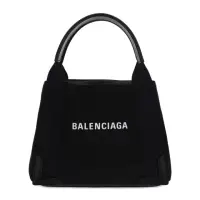 在飛比找momo購物網優惠-【Balenciaga 巴黎世家】小款 Navy Cabas