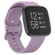 Light Purple Fitbit Versa 2 Watch Repacement Silicone Sport Fitness Band Strap Wristband Lite